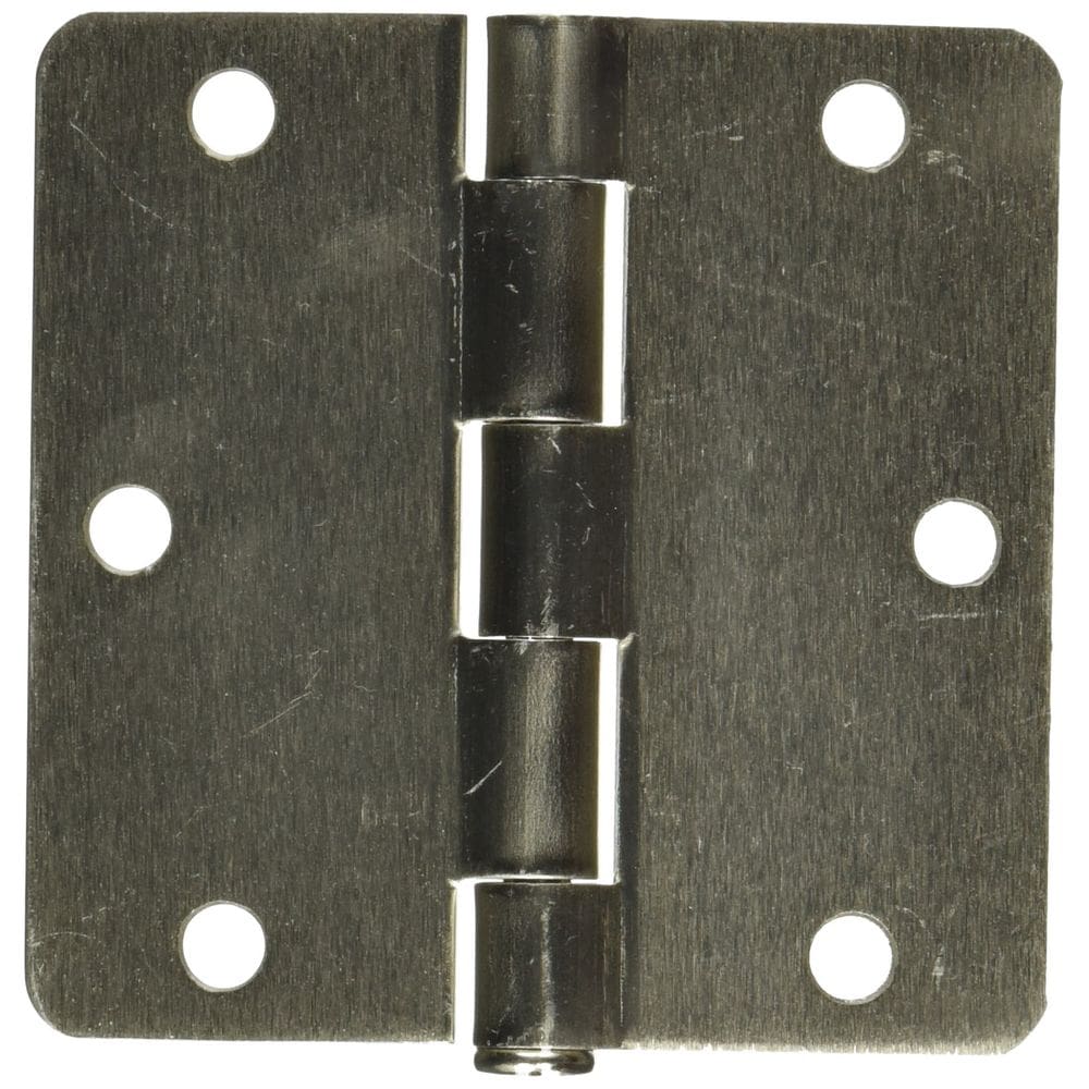 Dobradiça de porta NATIONAL MFG N830-245 8,9 cm de níquel acetinado