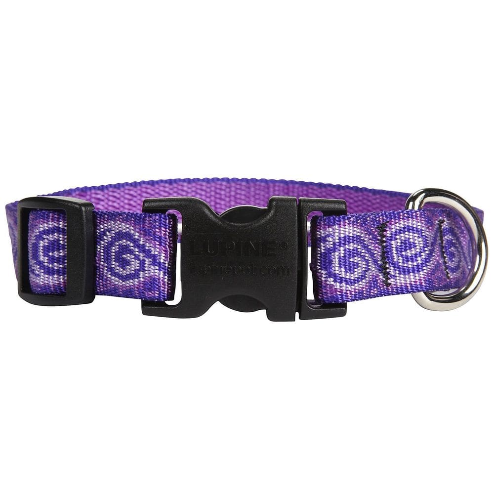 Coleira ajustável para cães LupinePet, tamanho pequeno de 2-3,5”