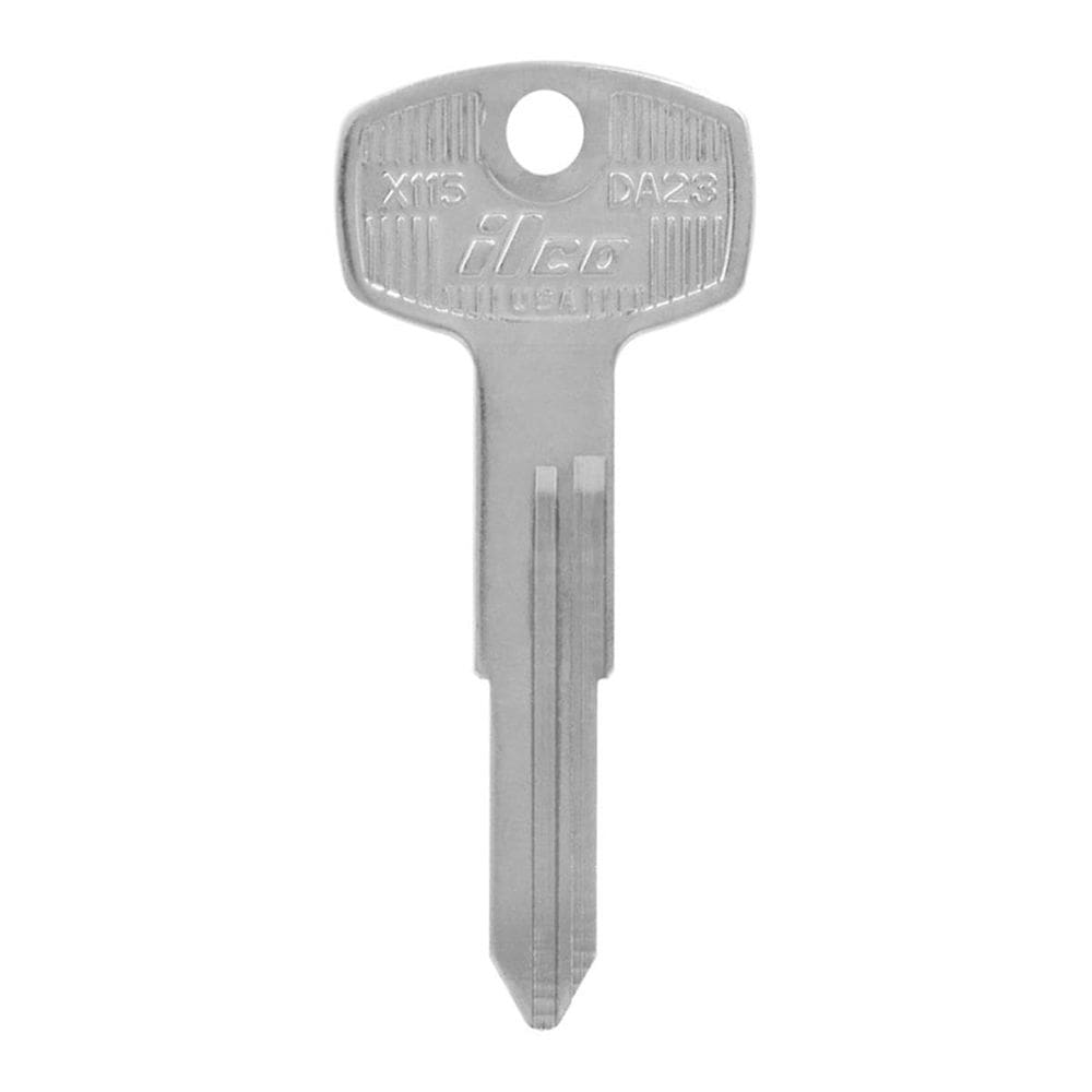Key Blank Hillman DA23 de dupla face para Nissan
