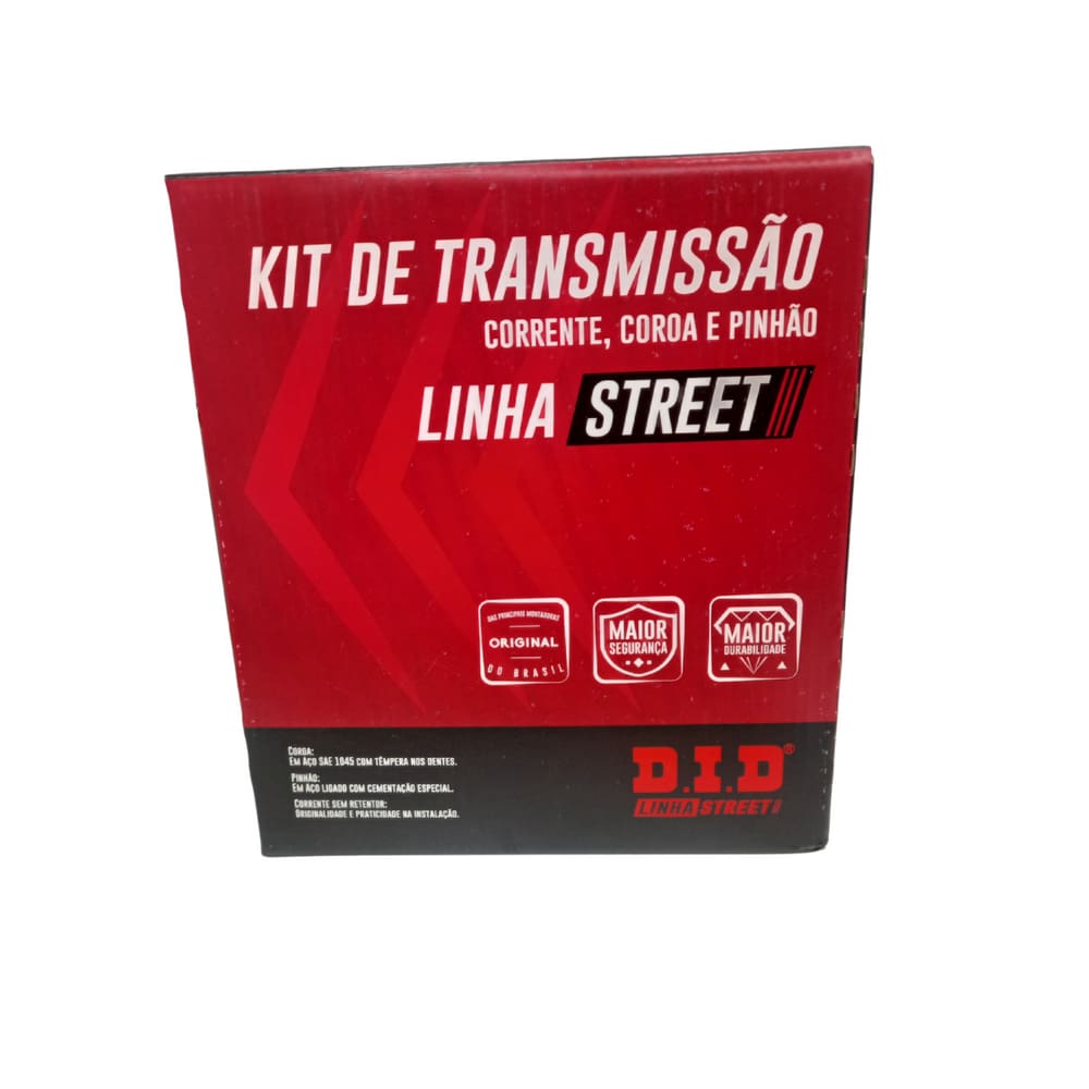 Kit Relação DID Linha Street Honda Titan150 Fan 150 Cargo150