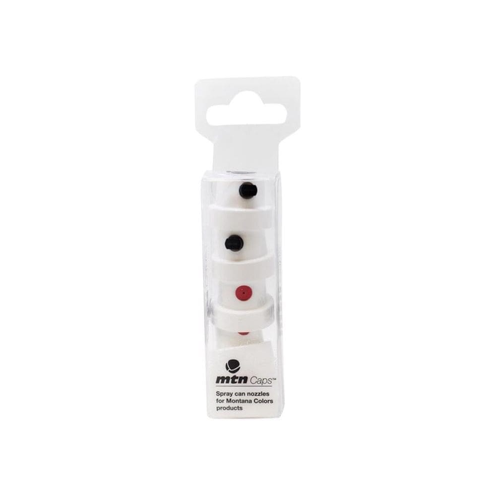 Tampas de tinta spray MTN Astro Fat Clear, pacote com 5