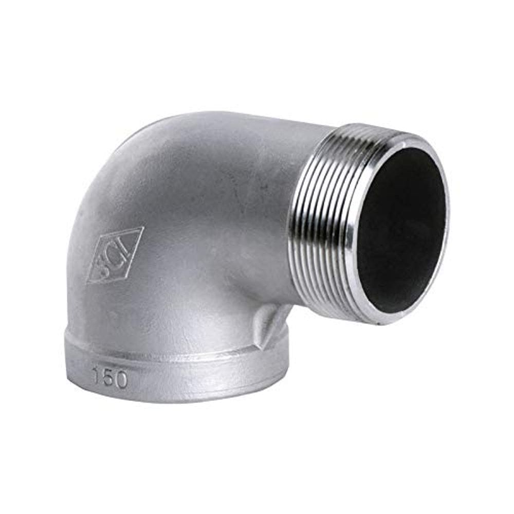 Encaixe de tubulação de mangueira Smith-Cooper Int Street 90D Elbow 1” SS