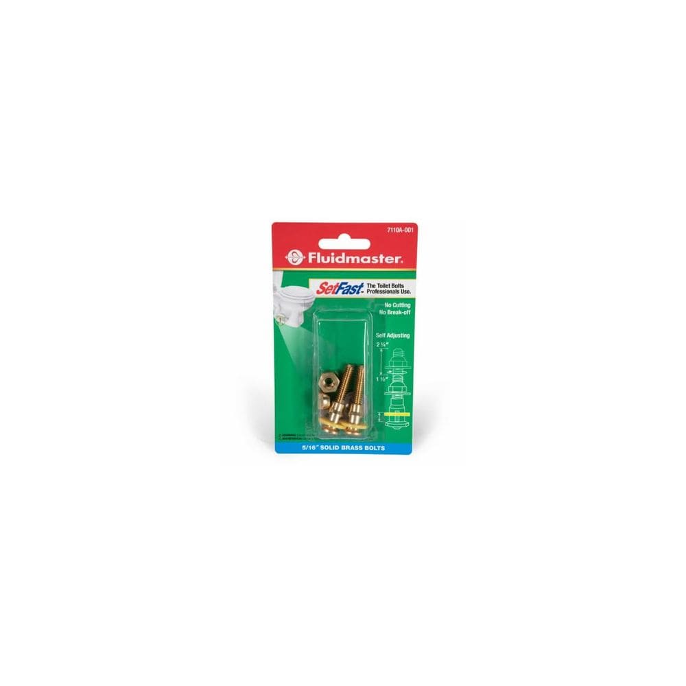 Fixadores mecânicos Fluidmaster 7110A-001-P10 Parafusos de latão