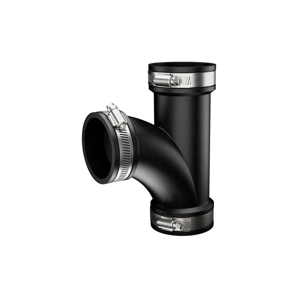 Encaixe de tubulação de mangueira Fernco PQT-300 Qwik Tee 3”