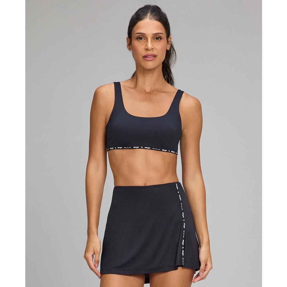 Top Feminino Elástico Personalizado Tule Alto Gito