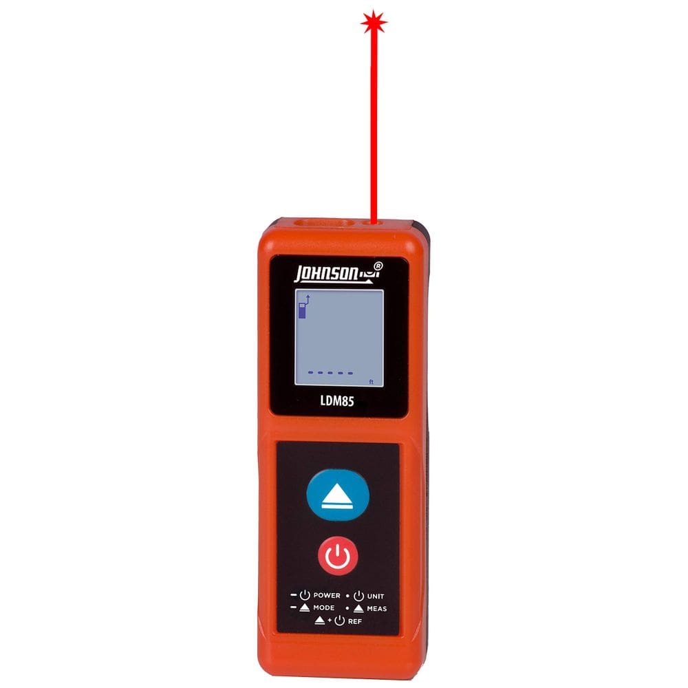 Medidor Láser de Distancia Johnson LDM85 Alcance 26 m IP54