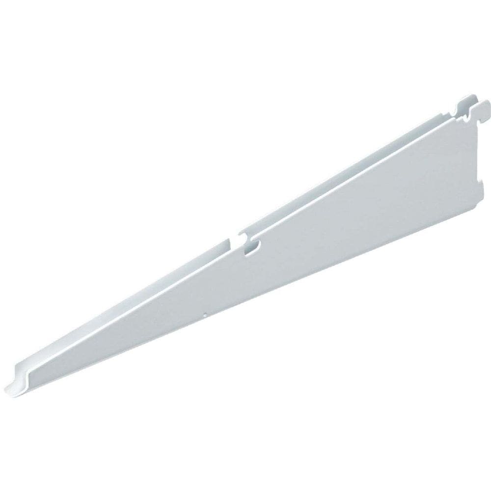 Suporte de vida organizado para prateleiras ventiladas de 30 cm branco