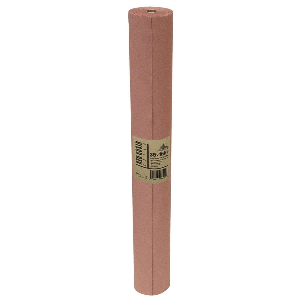 Papel para pavimentos Trimaco RF36 89cm x 51m Vermelho