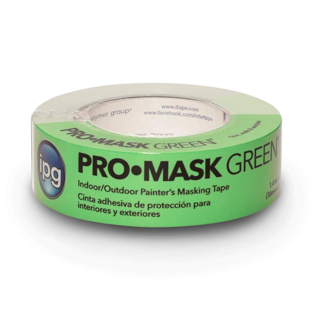 Fita de pintura IPG ProMask verde 3,6 cm x 55 m 8 dias
