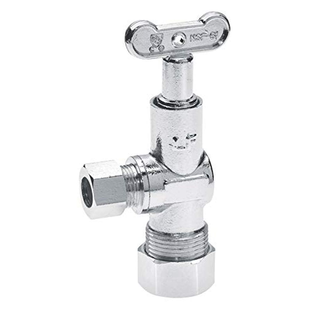 B & K 190-032lk Válvula angular Proline Chrome 5/8”x3/8”