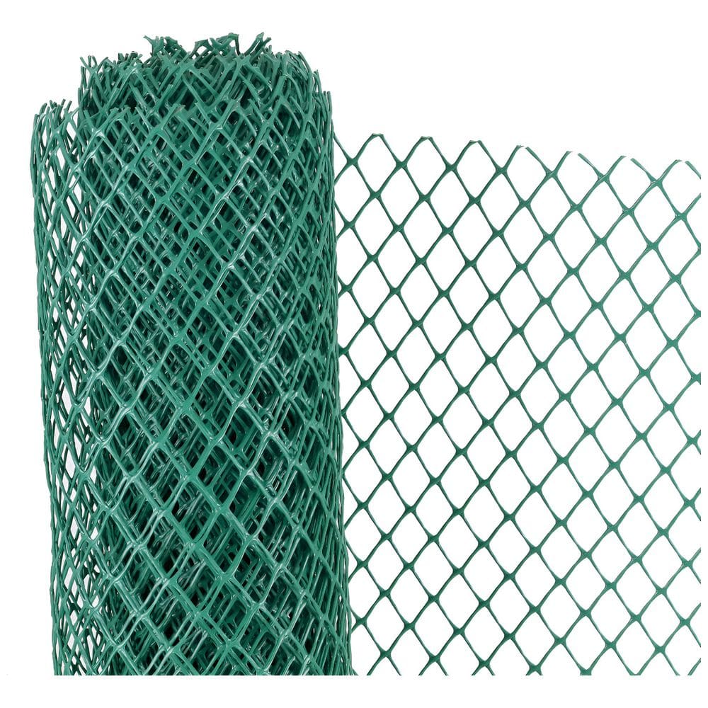 Tela De Protecao Multiuso Malha 25 Mm Verde 1x5 M