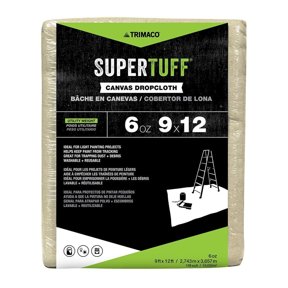 Tecido suspenso de lona Trimaco SuperTuff 274x366 cm