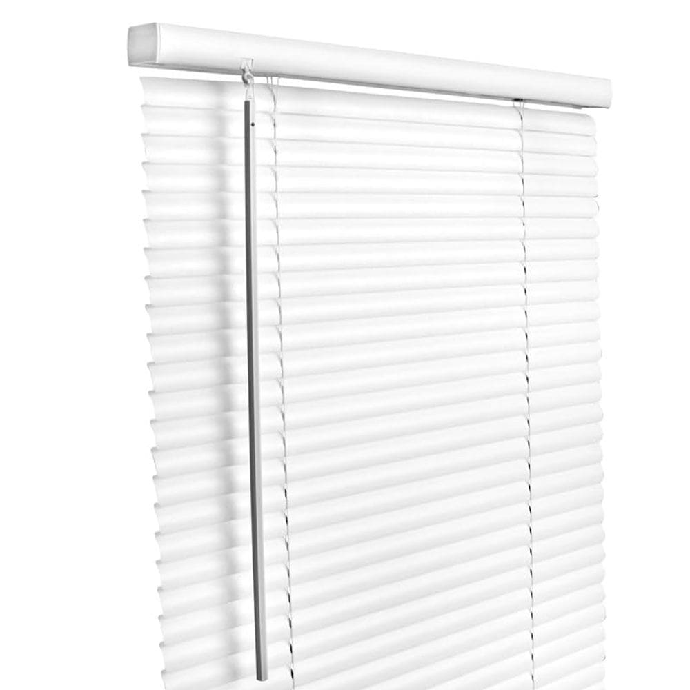 Abajur de janela LIVING ACCENTS Vinil 27x64 cm branco