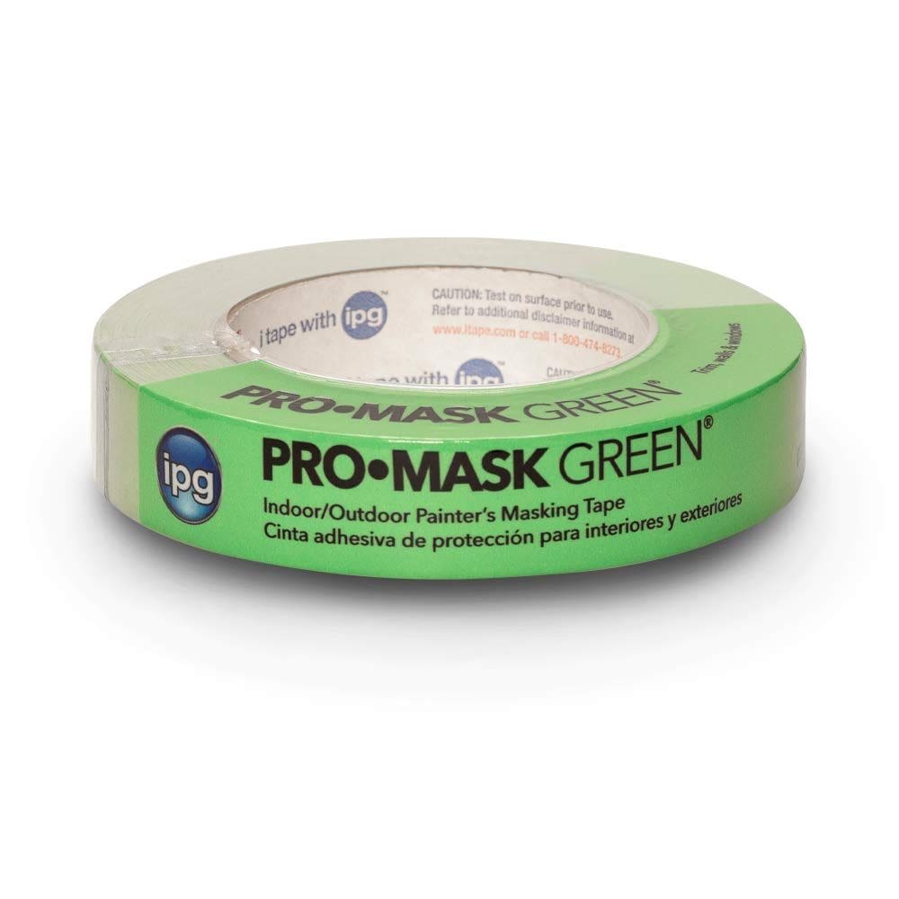 Fita de pintura IPG ProMask verde 2,4 cm x 55 m 8 dias
