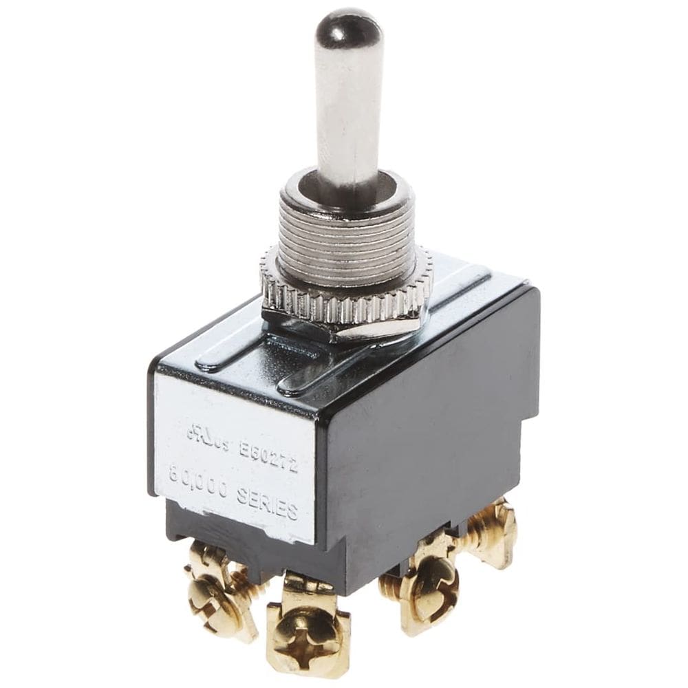 Interruptor Basculante DPDT de Alta Resistencia Gardner Bender GSW-16 20A 125V