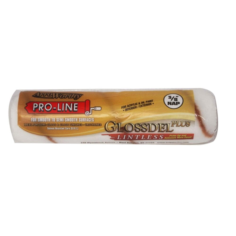 Rolo de pintura Arroworthy Pro-Line 23 cm x 1 cm sem fiapos