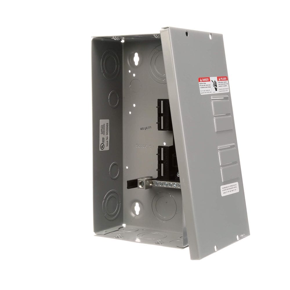 Centro de carga elétrica Siemens E0408ML1125SU 4 Space 8 Circuit 125A