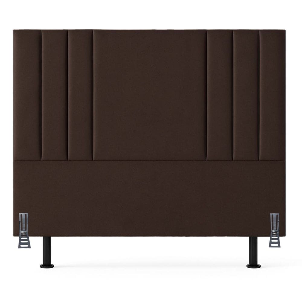 Cabeceira Cama Box Queen 160cm Estofada Moderna Corino Frame