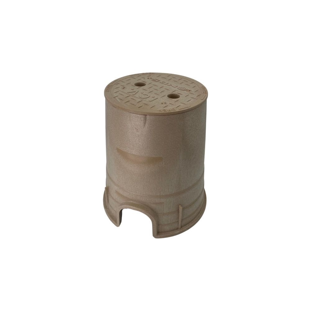 Caixa de válvulas NDS redonda com tampa sobreposta