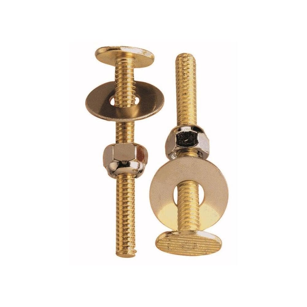 Conjunto de parafusos sanitários Plumb Pak PP835-150 em latão sólido 20x6 cm