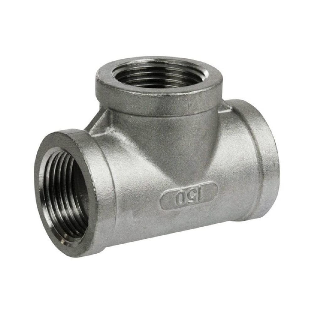 Encaixe de tubulação de mangueira Smith Cooper Steel Tee 1.5” FPT