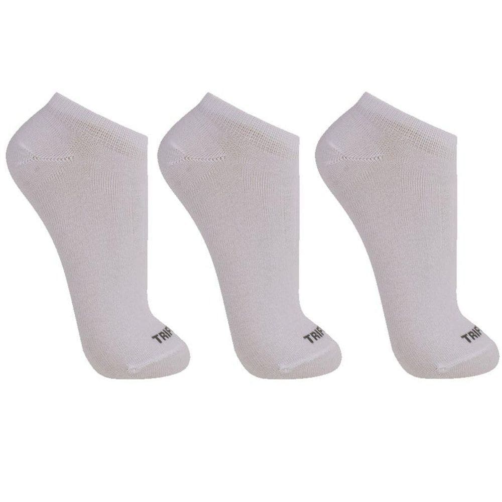 Meia Kit 3 Pares Unissex Cano Invisível Sport Trifil T06227