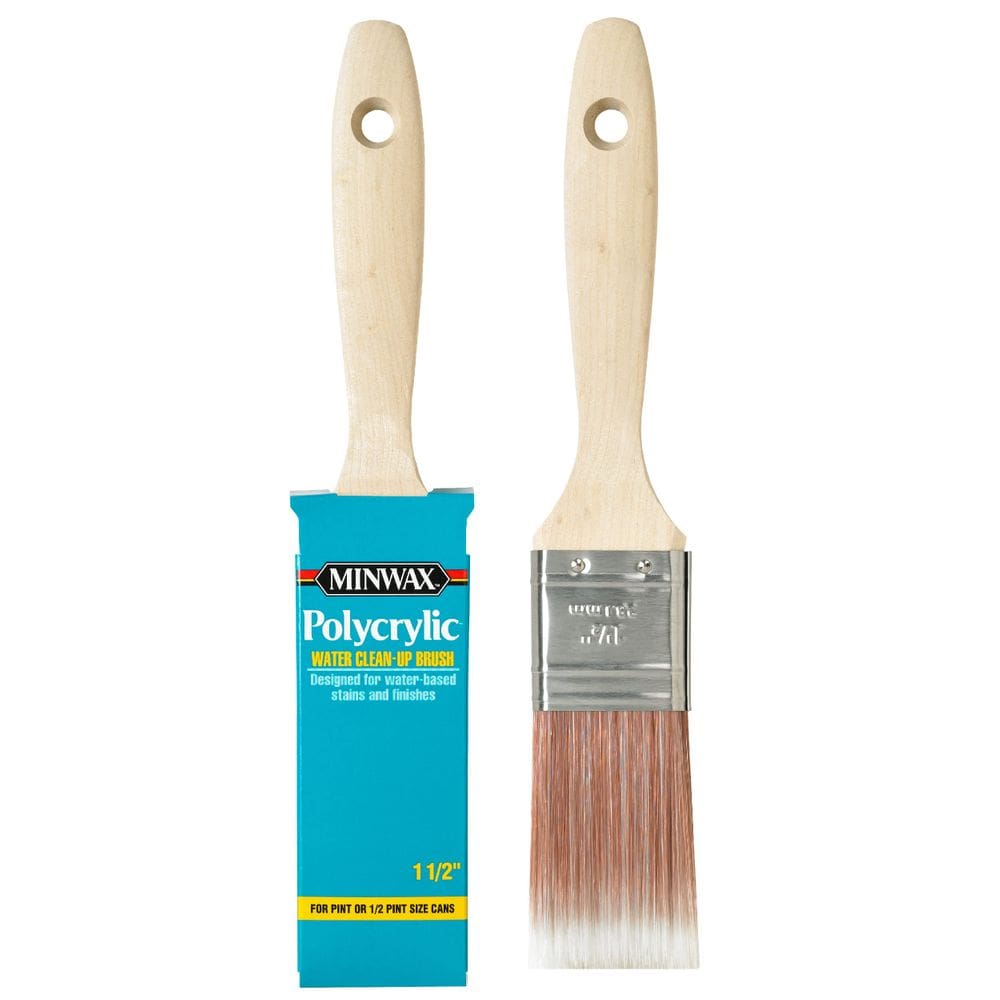 Brocha para barniz Minwax 1,5” Polycrylic para madera