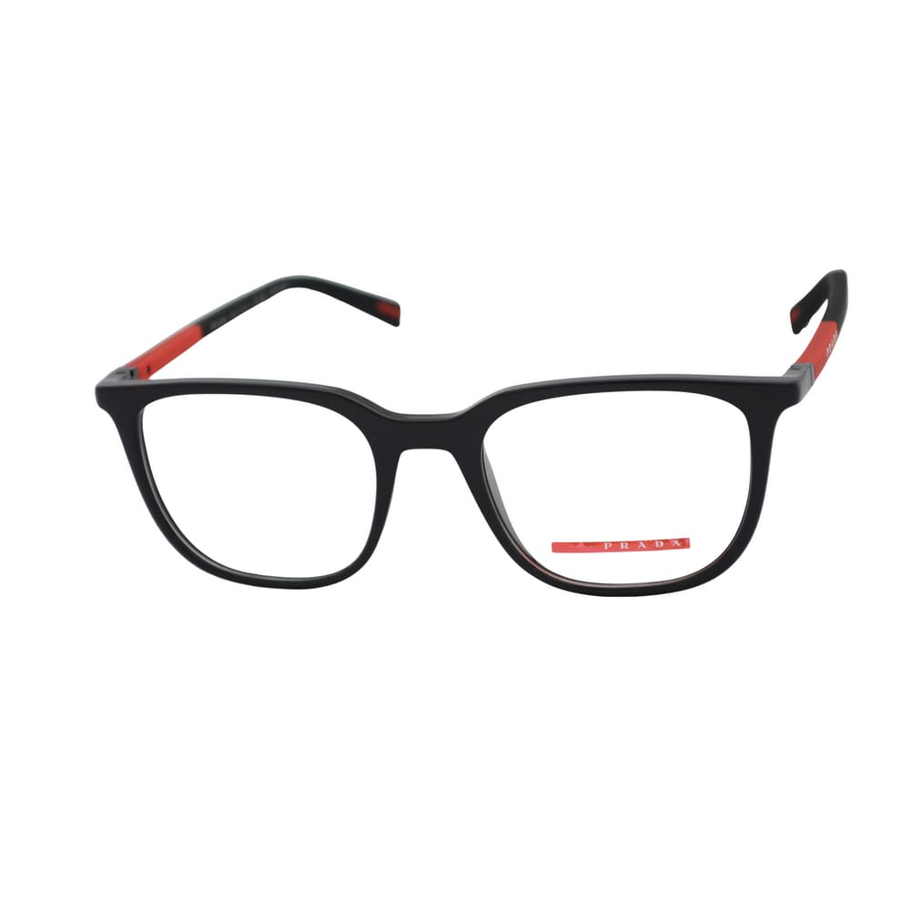 armação de óculos Prada Linea Rossa mod vps04r 1ab-1o1