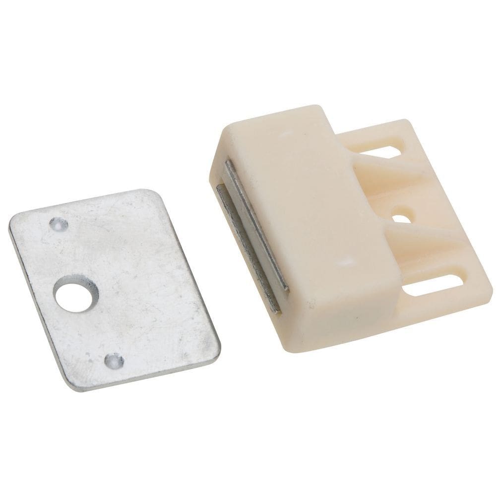 Relógio magnético National Hardware N149-823 V712 branco