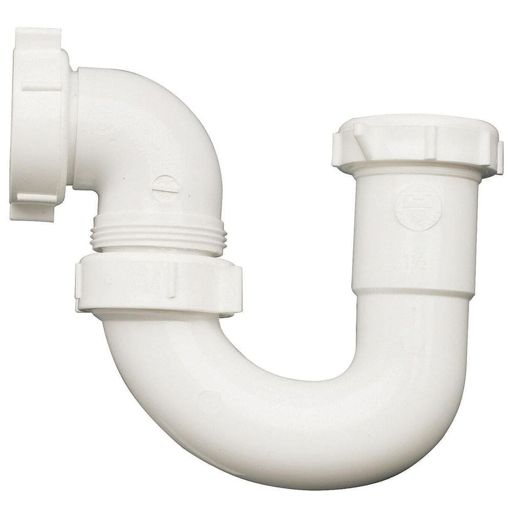 Kit de acabamento de torneira Plumb Pak PP951PVC, plástico branco, 1,5” IPS