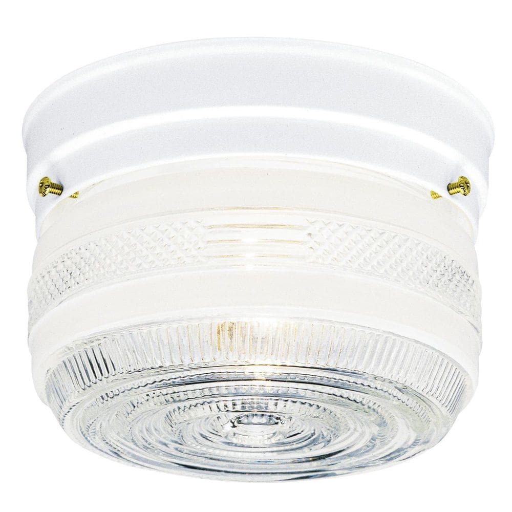 Luminária Westinghouse 6620300 Two-Light Clear White