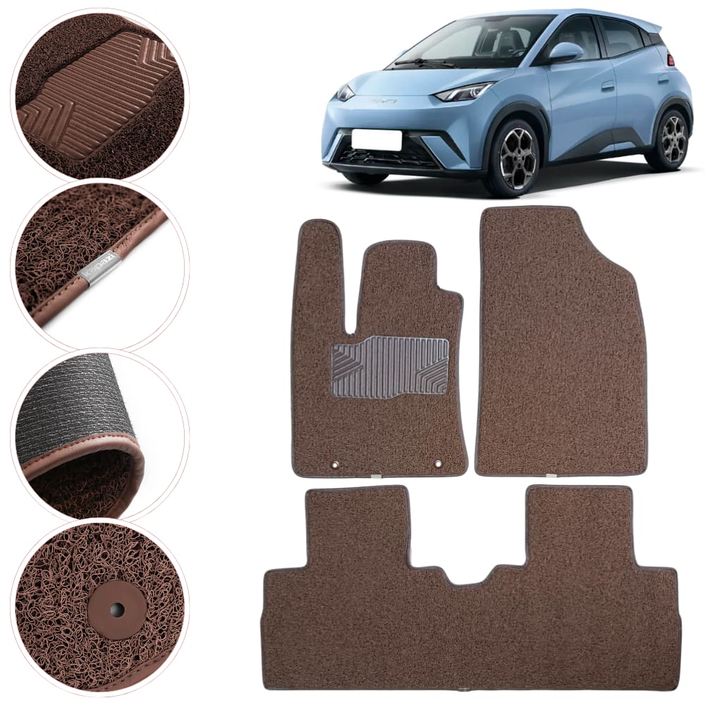 Tapete Kapazi Automotivo Dolphin Mini 2024 Em Diante Marrom