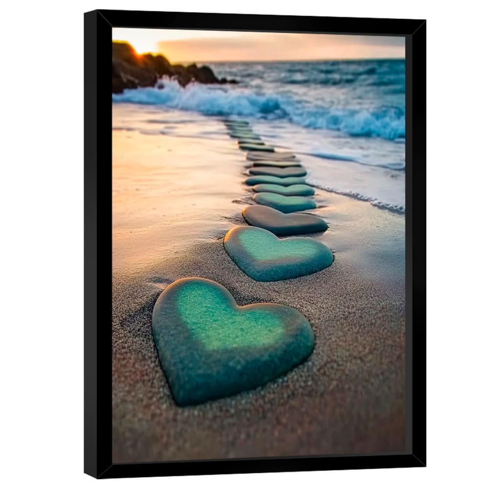 Quadro Decorativo Praia do Amor