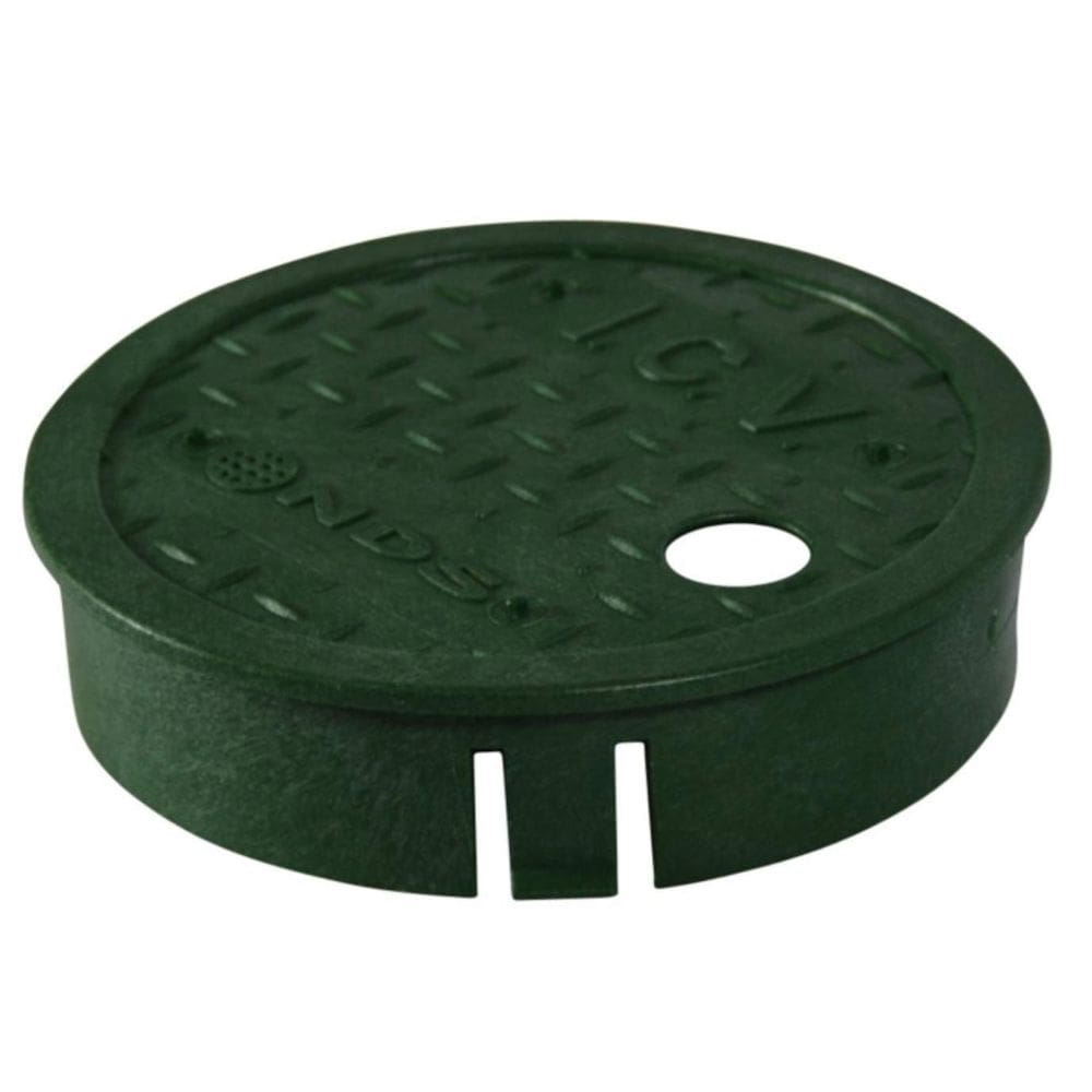 Tampa da caixa de válvulas NDS ICV verde 15,24 cm redonda econômica