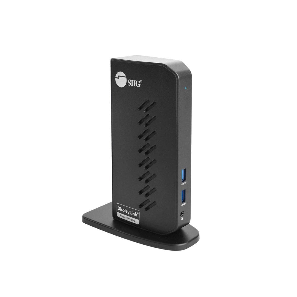 Estação de encaixe de monitor duplo SIIG USB 3.0 1080p 2xHDMI 110V