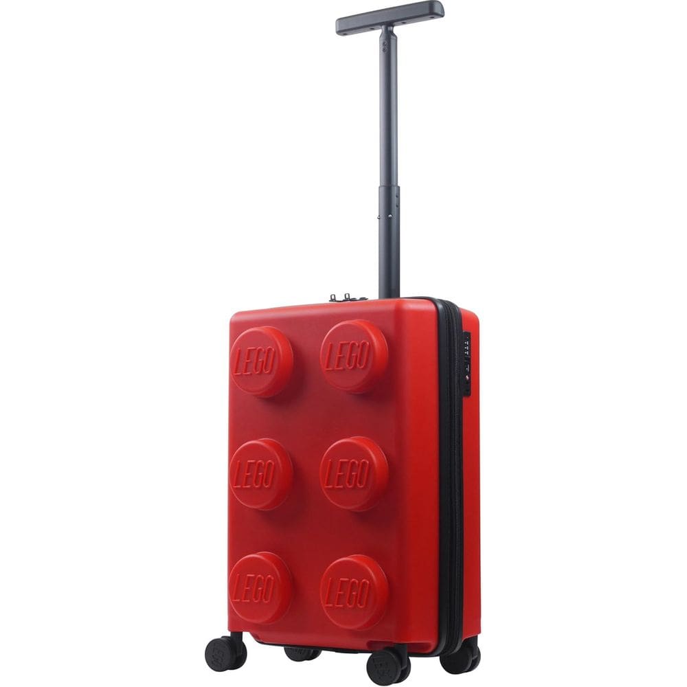 Mala De Viagem Expansivel Com Rodas 56x35x23cm Vermelho Lego