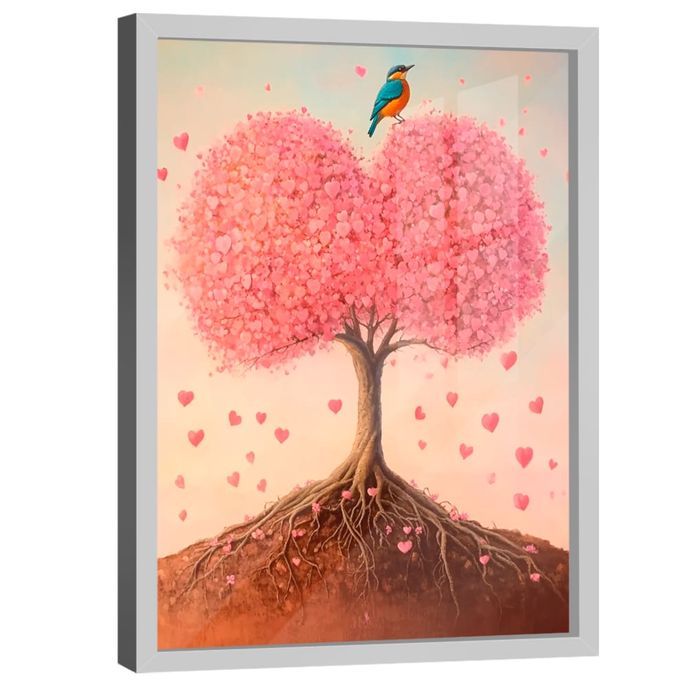 Quadro Decorativo Árvore do Amor Variação