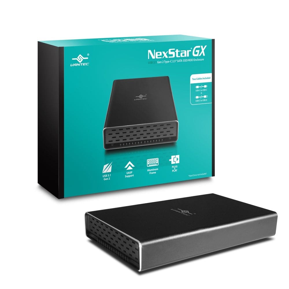 Compartimento HDD/SSD Vantec NexStar GX 2.5” USB 3.1 Gen 2