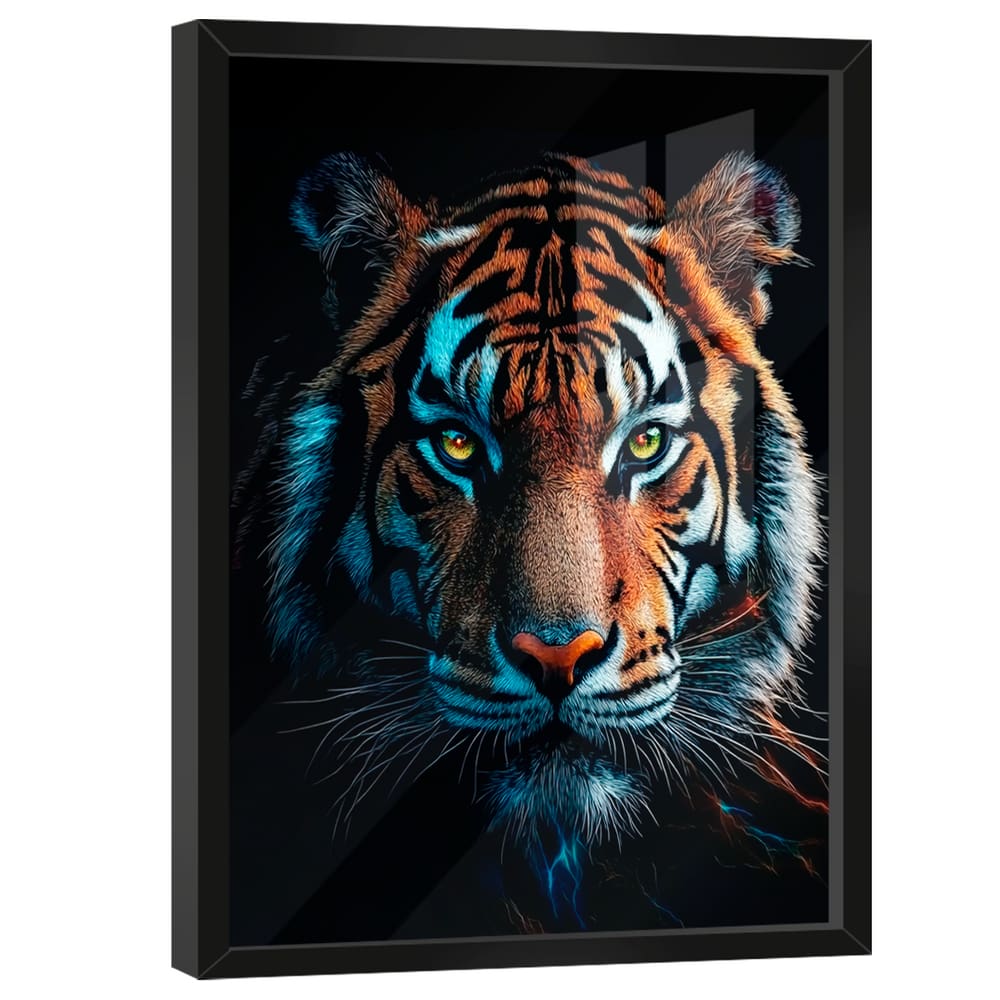 Quadro Decorativo Tigre Majestoso