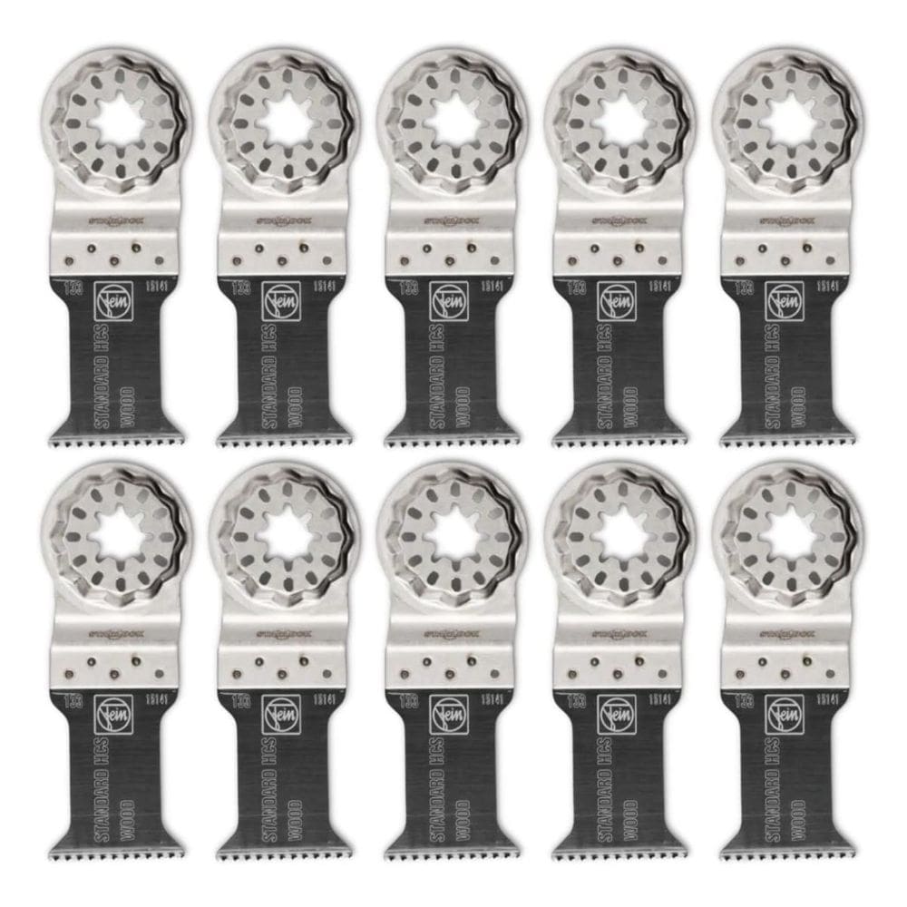 Lâmina de serra Fein Starlock E-Cut Standard 35 mm, pacote com 10 unidades 63502133290