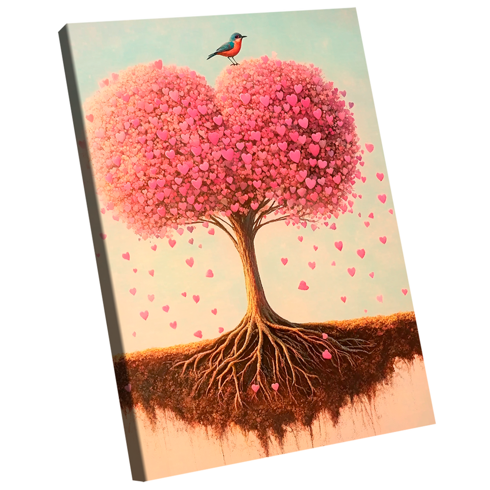 Quadro Decorativo Árvore do Amor