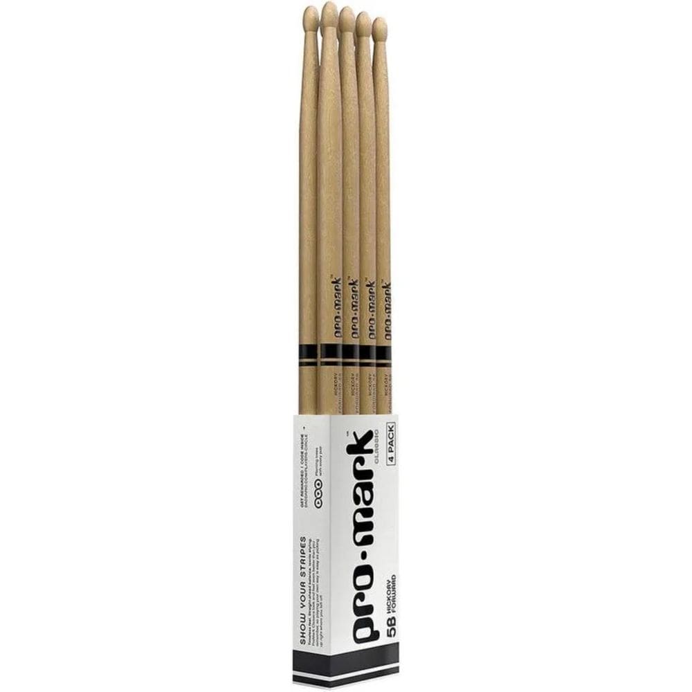 Kit 4 Baquetas Pro Mark 5B Tx5Bw-4P
