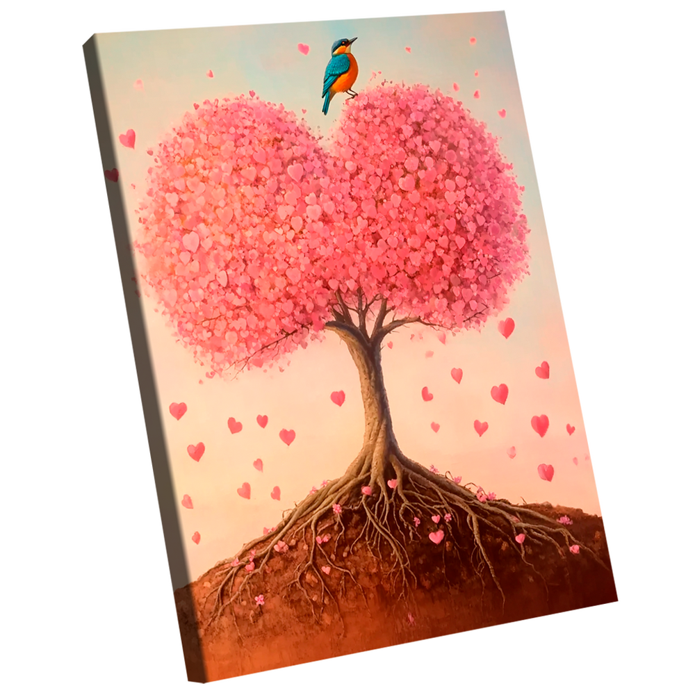 Quadro Decorativo Árvore do Amor Variação