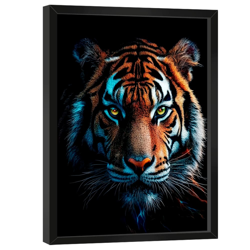 Quadro Decorativo Tigre Majestoso