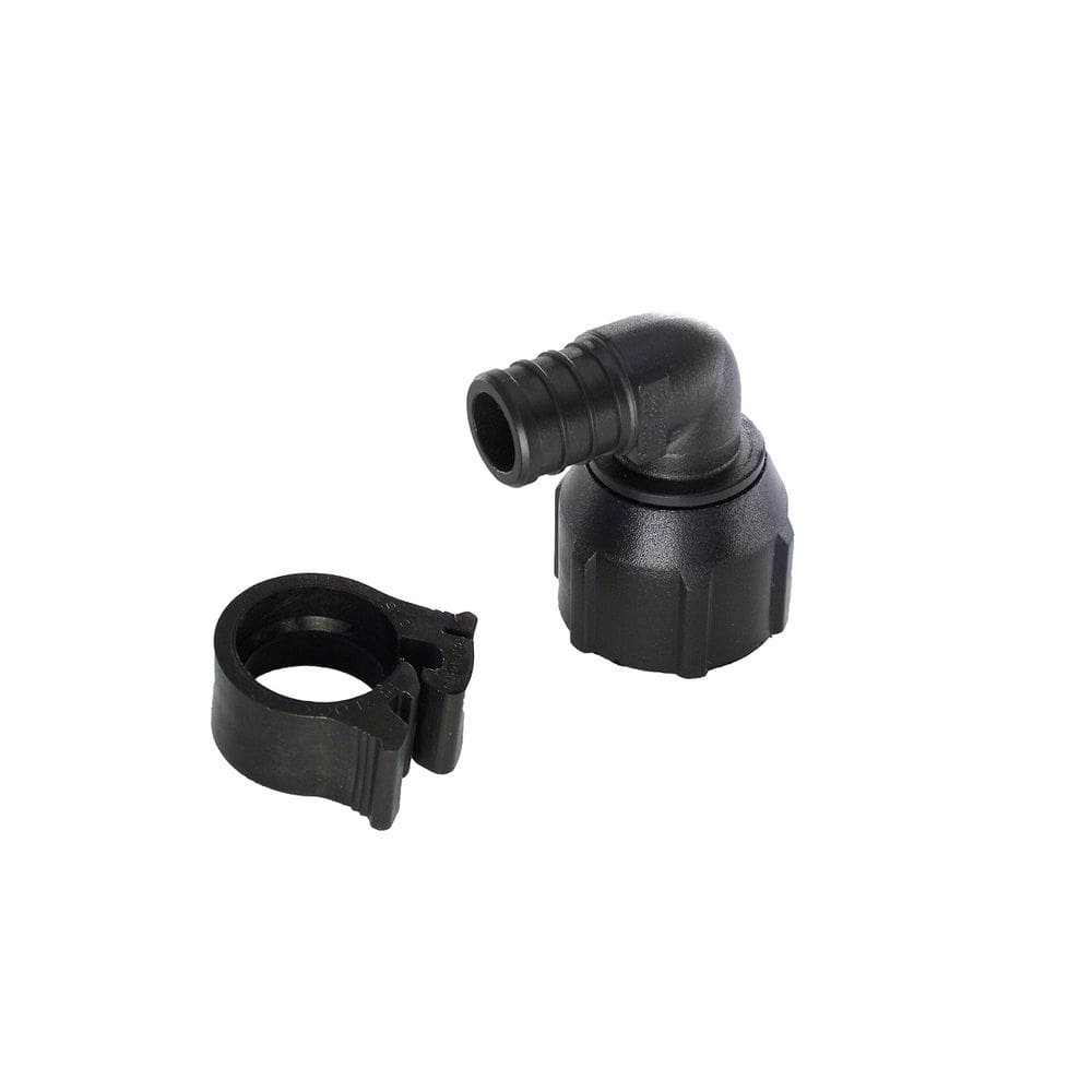 Codo Giratorio Flair-It Central PEXLOCK 30807 3/4”, Negro