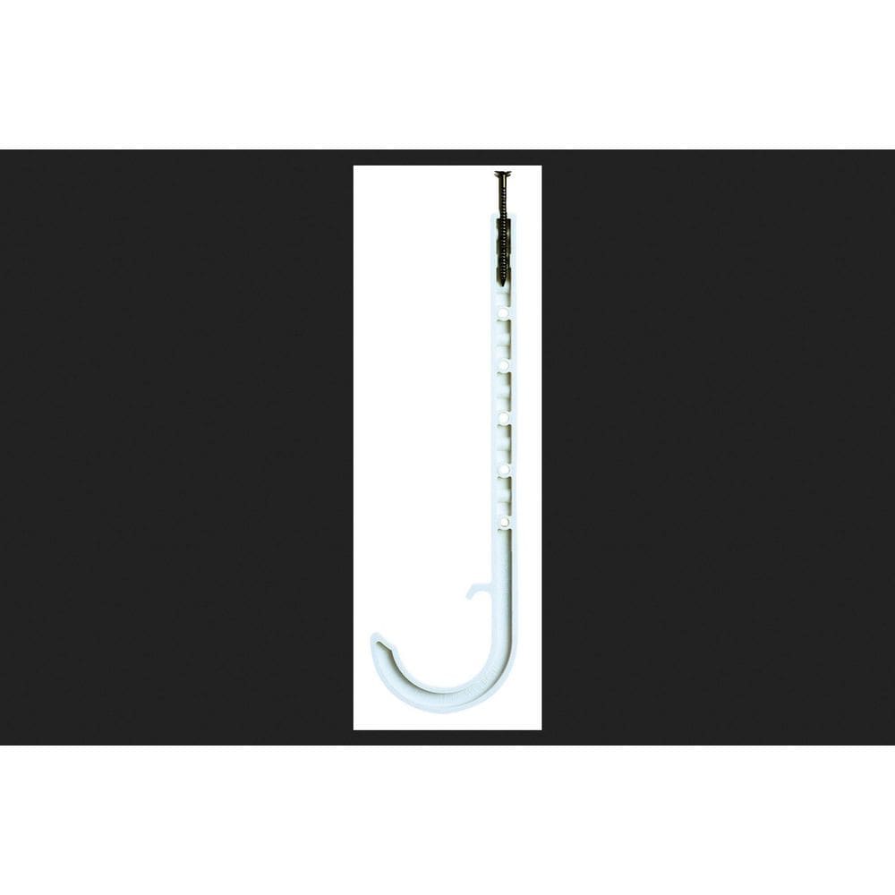 Cabide de tubo de PVC Sioux Chief J Hook 5 cm para 2” DWV CTS