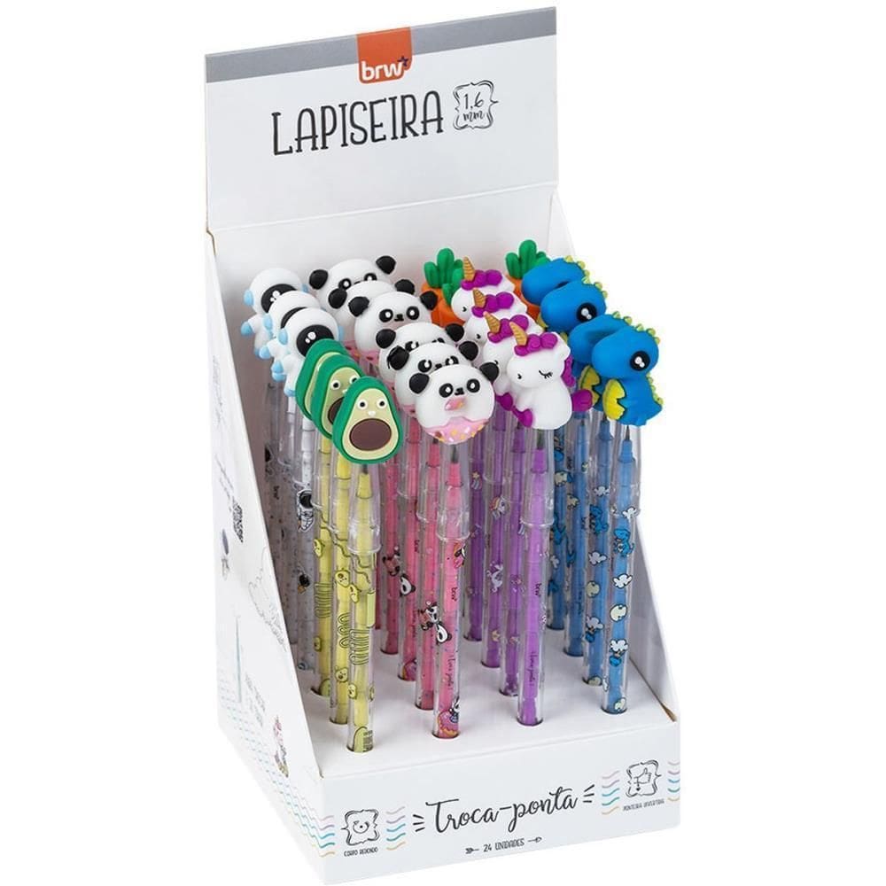 Lapiseira Plastica Troca Ponta 1.66Mm S Dp.C/24