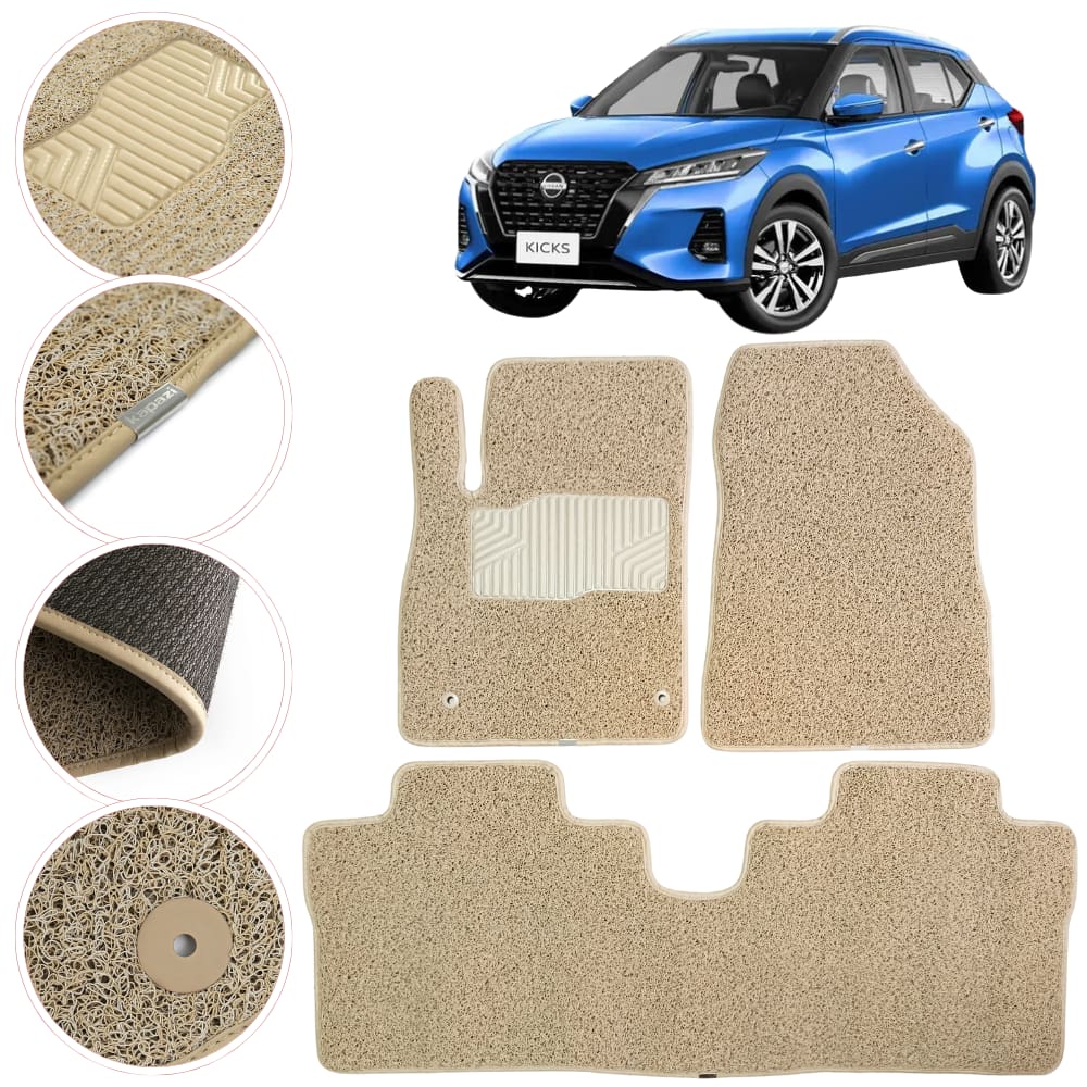 Tapete Kapazi Automotivo Nissan Kicks 15 a 25 Diversas Cores