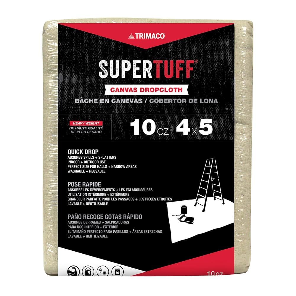 Tela pesada Trimaco SuperTuff Drop Cloth 280 mL²