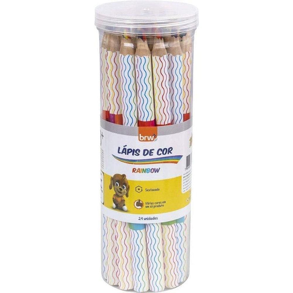 Lápis De Cor Sextavado Rainbow Big Graf. 12Cores Sort